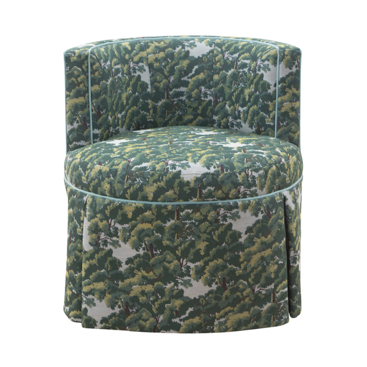 King Barrel Back Lounge Chair in Highland Oaks Torrent