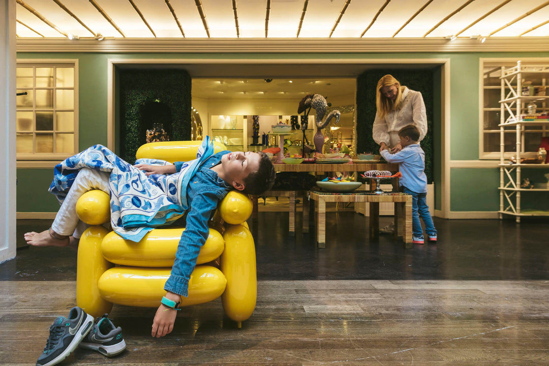 Nick Mele at Bergdorf