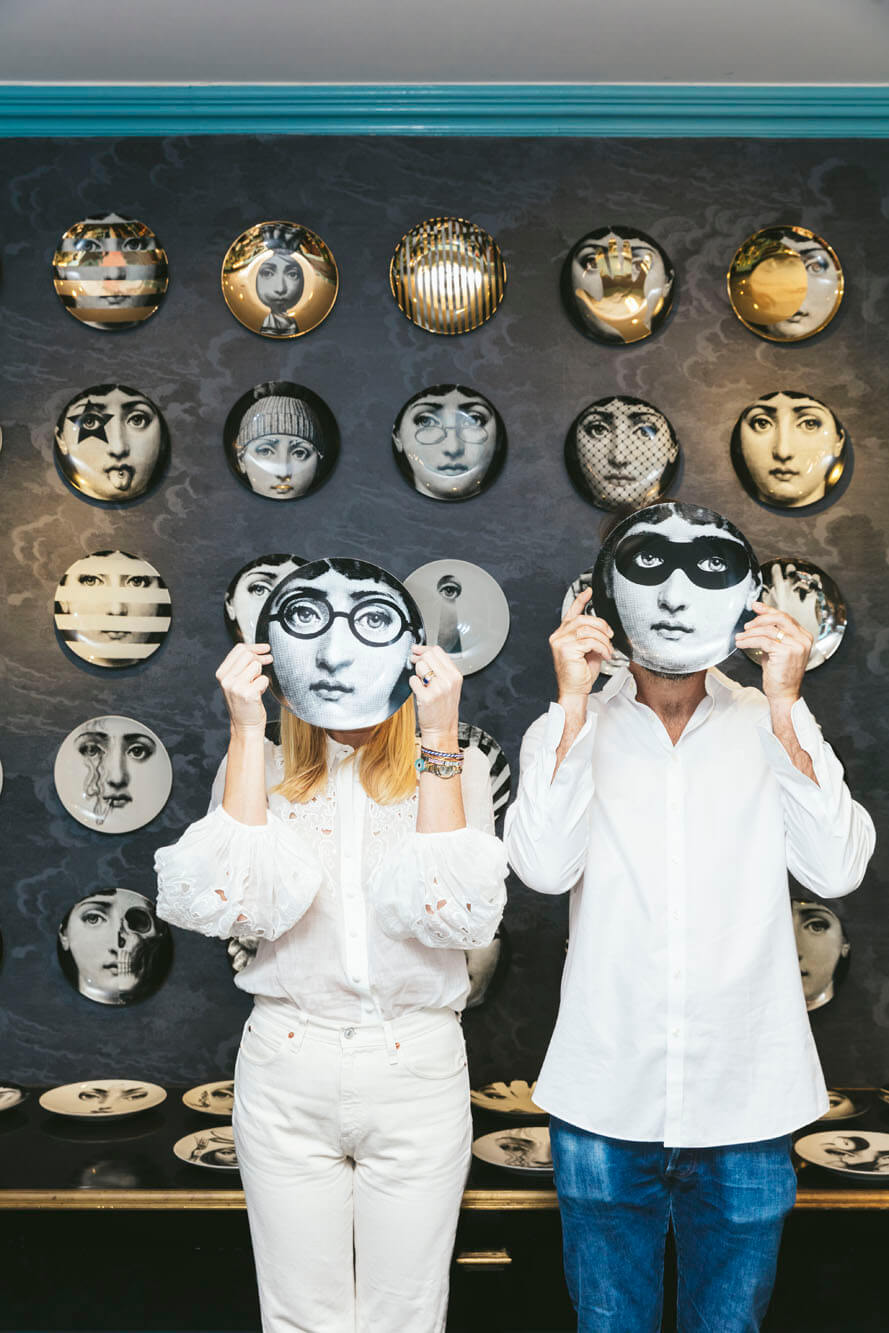 Nick Mele at Bergdorf