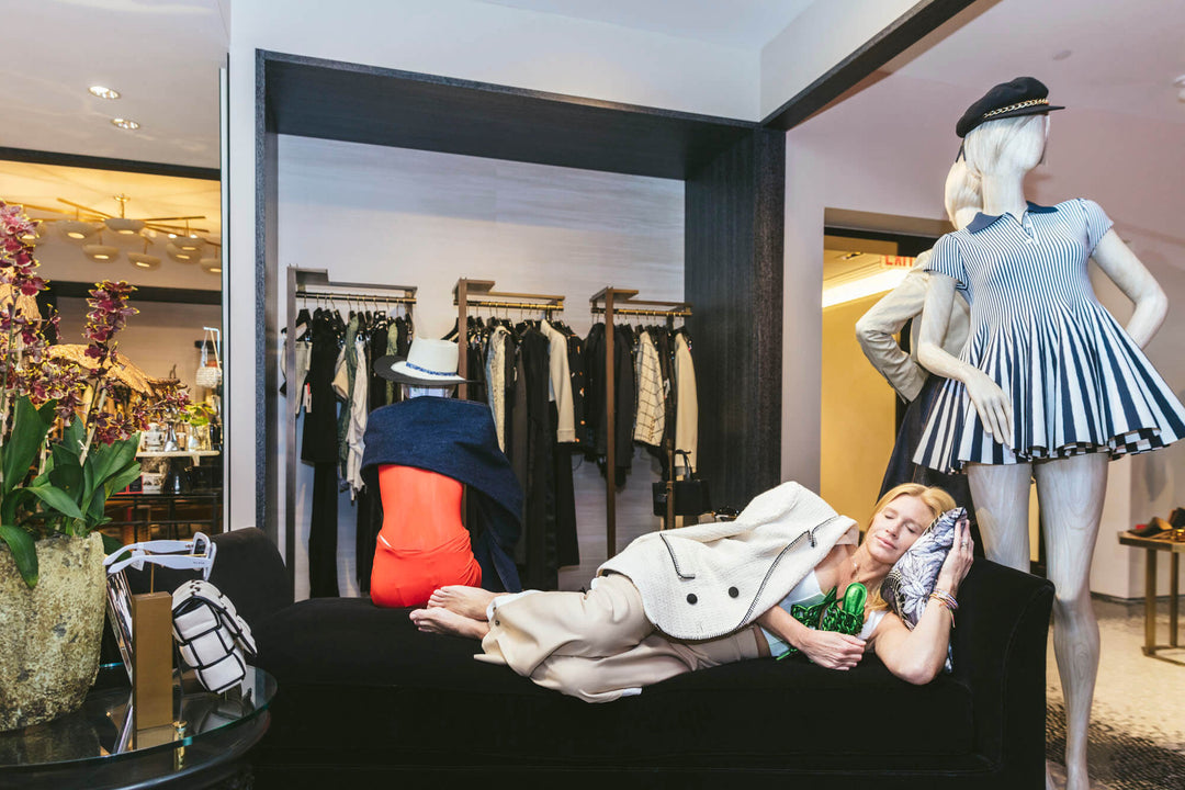 Nick Mele at Bergdorf