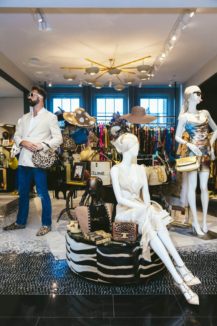 Nick Mele at Bergdorf