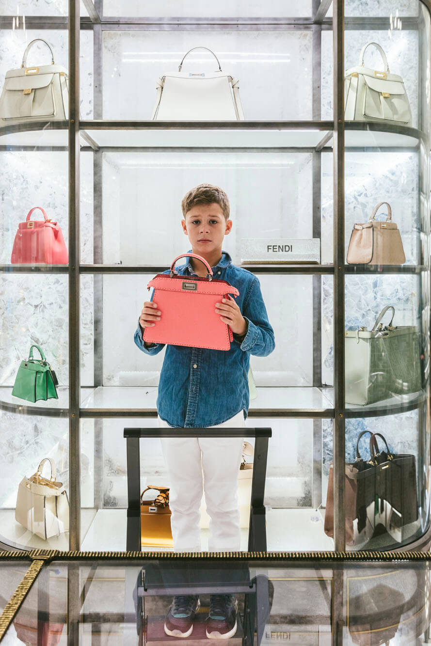 Nick Mele at Bergdorf