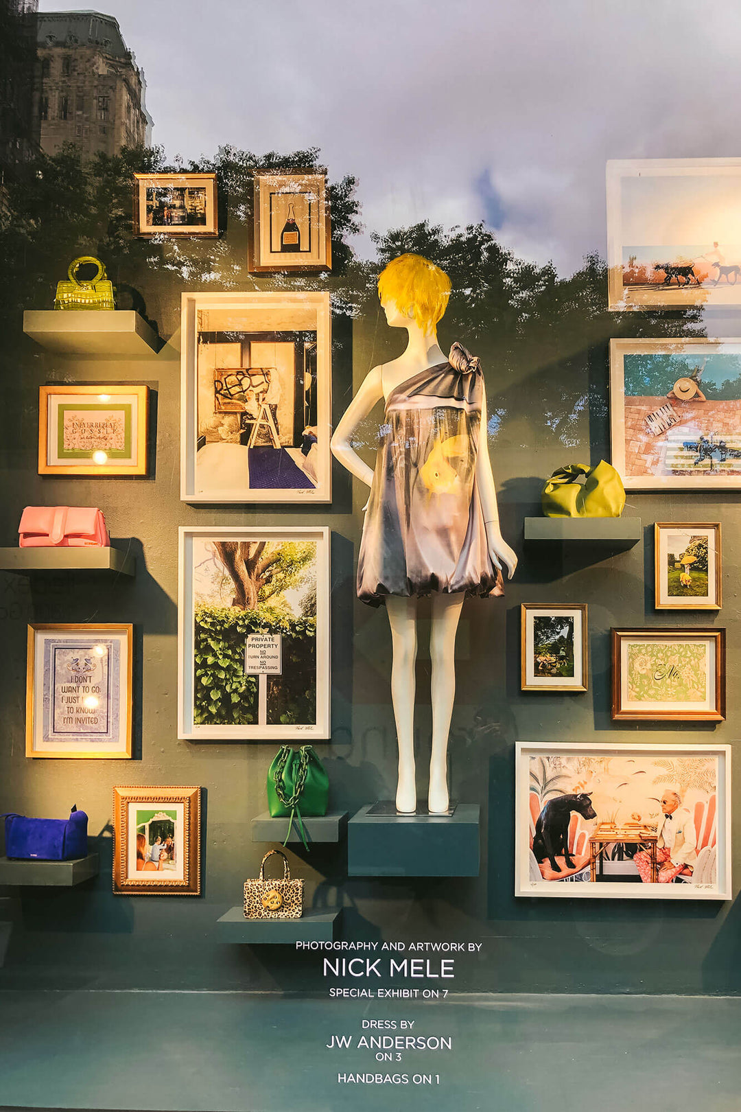 Nick Mele Exhibit at Bergdorf