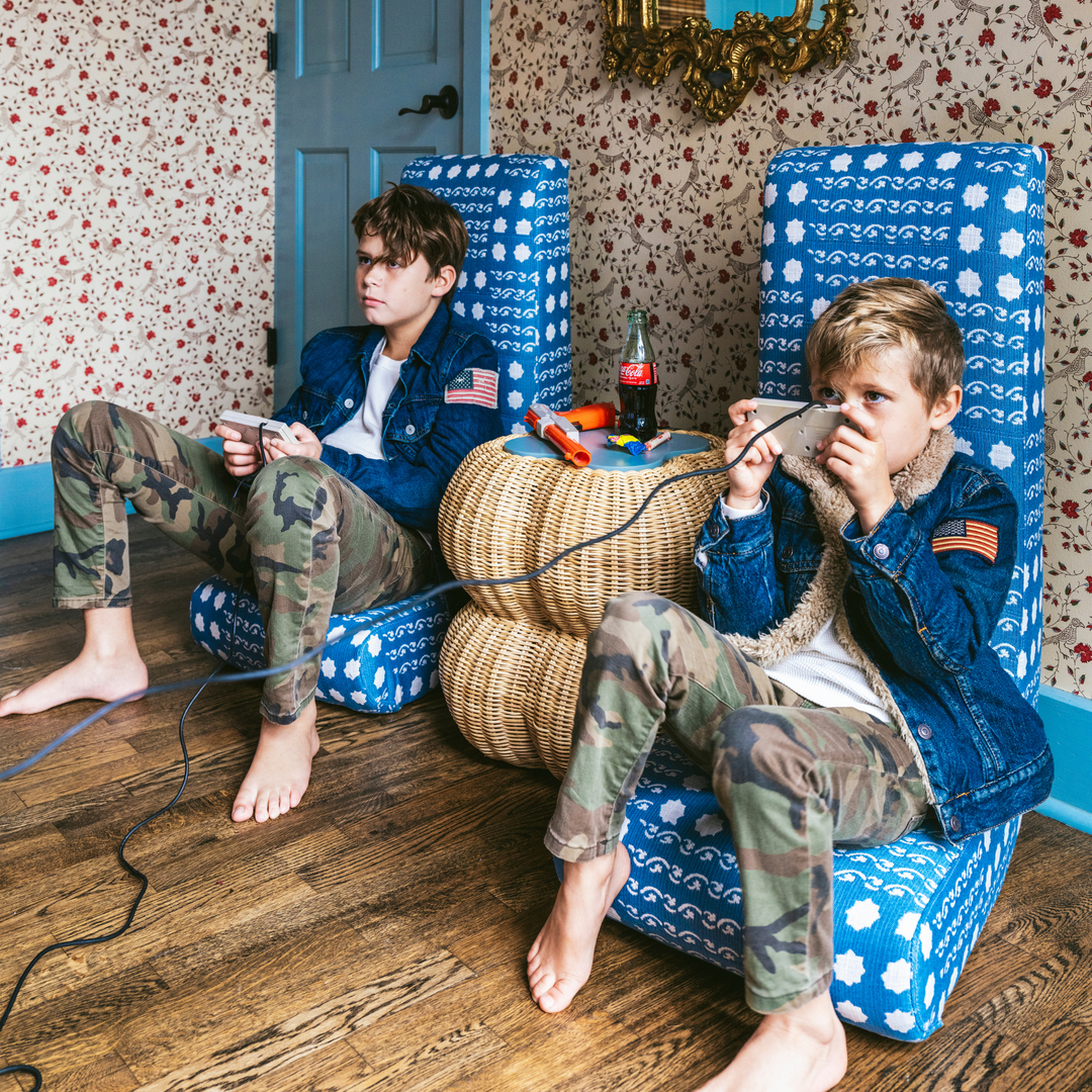 Gambit Gaming Chair in Sister Parish Campobello