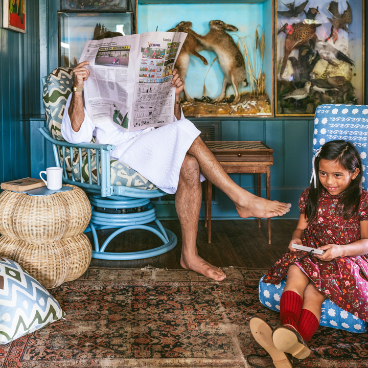 Gambit Gaming Chair in Sister Parish Campobello